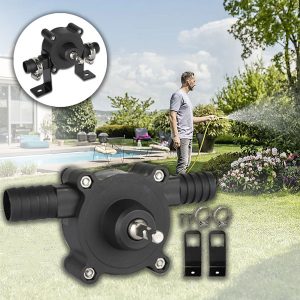 Pumpa za vodu na pogon bušilice - 20-30 L/min, 12x6x4 cm | ROTOPUMP