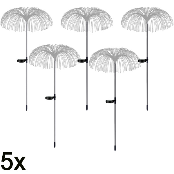 5x Solarne tropske baštenske lampe | LUMIPALM
