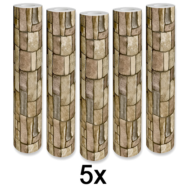 5x Stilizovana 3D Tapeta – Laka Transformacija Zidova | WALLCORWRAP