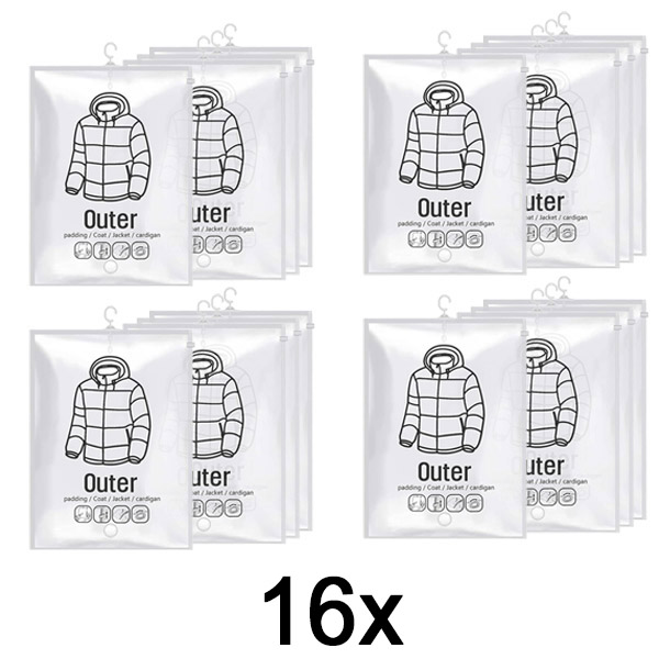 4x Viseće vakuumske kese za odlaganje – (4 kom) | VACUHANG