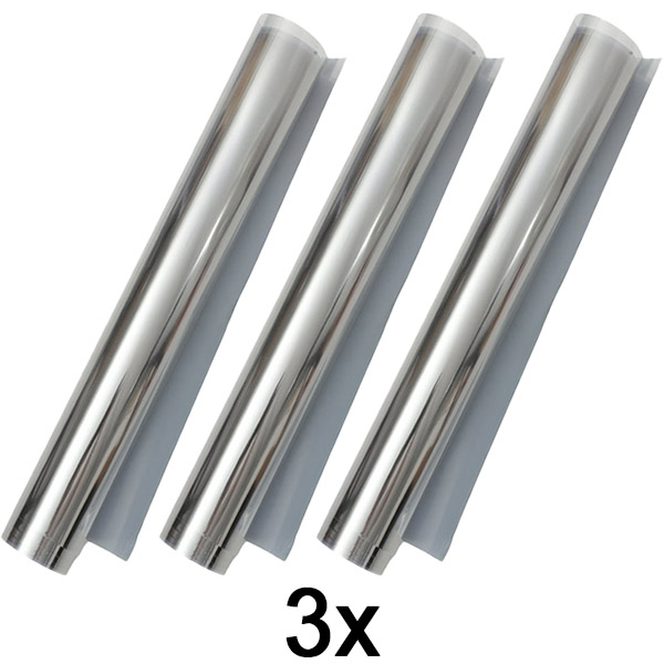 3x Samolepljiva folija za staklo (45 x 200 cm) | FOILBLISS