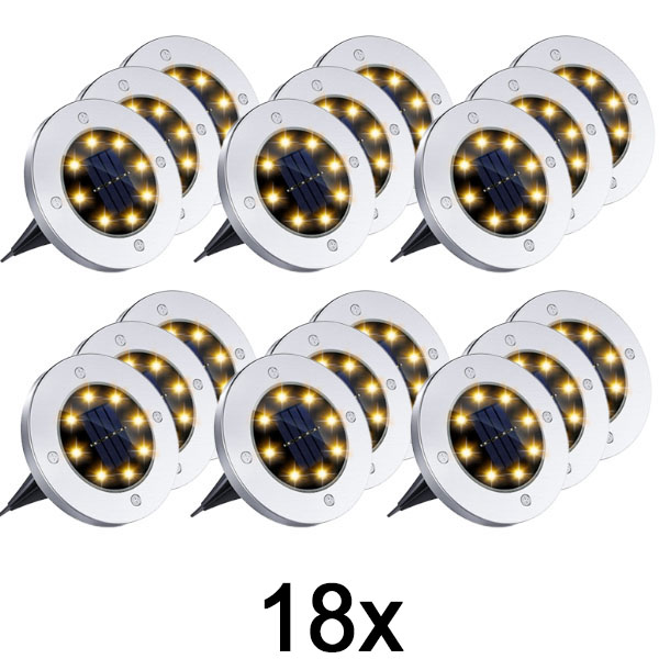 6x Solarne podne lampe za spoljašnju upotrebu (3 kom) | LUMIGARD