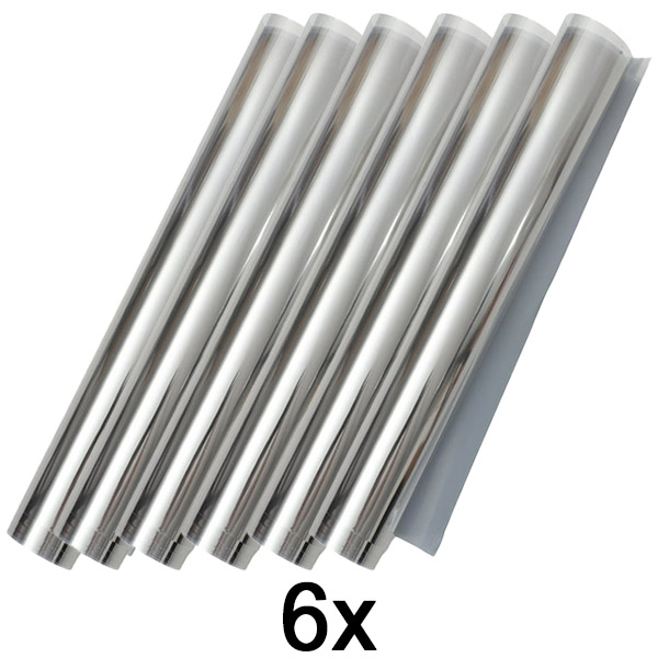 6x Samolepljiva folija za staklo (45 x 200 cm) | FOILBLISS