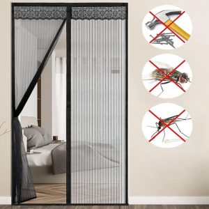 Magnetna mreža protiv komaraca za vrata, samozatvarajuća | INSECTPROTECT